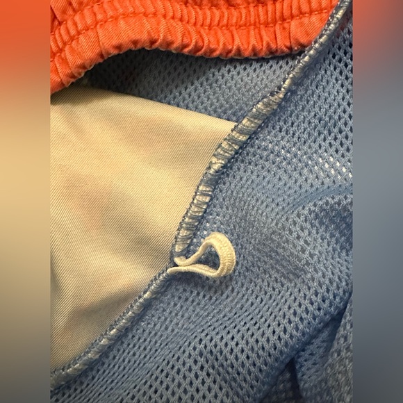 Men’s Southern Marsh Fishing Logo Blue/Red Lined Trunks Swim Shorts- Large - Picture 16 of 16